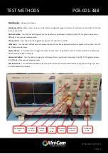 Предварительный просмотр 11 страницы Mini?Cam PCB-001-388 Technical Support Document