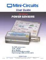 Предварительный просмотр 1 страницы Mini-Circuits PWR Series User Manual