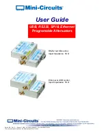 Предварительный просмотр 1 страницы Mini-Circuits RC4DAT Series User Manual