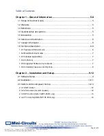 Preview for 3 page of Mini-Circuits U2C-1SP2T-63VH User Manual