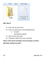 Preview for 13 page of Mini Gadgets BB2Clock User Manual