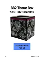 Mini Gadgets BB2TissueBox User Manual preview