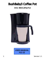 Предварительный просмотр 1 страницы Mini Gadgets BB3CoffeePot User Manual