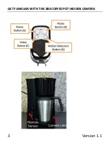 Предварительный просмотр 3 страницы Mini Gadgets BB3CoffeePot User Manual