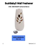 Предварительный просмотр 1 страницы Mini Gadgets BB3WallFreshenerStone User Manual