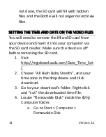 Preview for 14 page of Mini Gadgets BBSBottle User Manual