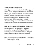 Preview for 4 page of Mini Gadgets BBSSmoke User Manual