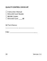 Preview for 20 page of Mini Gadgets BBWiFiOutlet User Manual