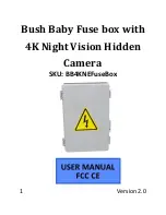 Предварительный просмотр 1 страницы Mini Gadgets Bush baby BB4KNEFuseBox User Manual