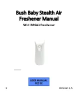 Mini Gadgets Bush Baby Stealth Air Freshener Manual предпросмотр