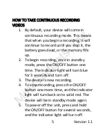 Preview for 5 page of Mini Gadgets CAMSTICK1080P User Manual