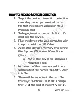 Preview for 6 page of Mini Gadgets CAMSTICK1080P User Manual