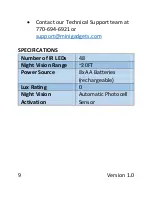 Предварительный просмотр 9 страницы Mini Gadgets DIYNV User Manual