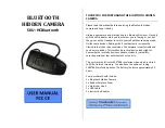 Mini Gadgets HCBluetooth User Manual preview