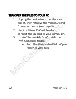 Preview for 22 page of Mini Gadgets HCWiFiAdapter User Manual