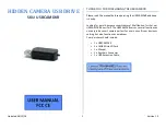 Preview for 1 page of Mini Gadgets USBCAMDVR User Manual