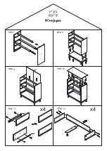 Preview for 4 page of mini home PARKER 01200136 Assembly Instruction Manual