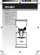 Preview for 1 page of MINI MOKA DEMOKA GR-0203 Manual