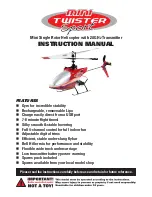 Mini Twister Sport Mini Single Rotor Helicopter with 2.4GHz Transmitter Instruction Manual preview