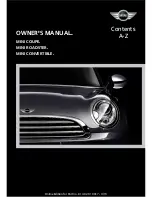 Mini 2014 Coupe Owner'S Manual preview