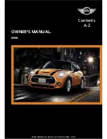 Preview for 1 page of Mini 2014 MINI Owner'S Manual