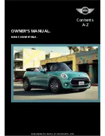 Mini 2016 Convertible Owner'S Manual preview