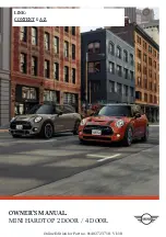 Preview for 1 page of Mini Clubman 2019 Owner'S Manual