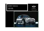 Preview for 1 page of Mini Cooper 2002 Owner'S Manual