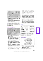 Preview for 81 page of Mini Cooper 2006 Owner'S Manual