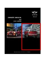 Mini cooper 2008 Owner'S Manual preview