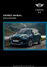 Mini COOPER ALL4 CLUBMAN Owner'S Manual preview