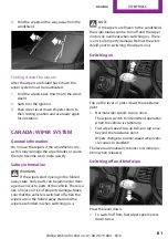 Preview for 81 page of Mini COOPER ALL4 CLUBMAN Owner'S Manual