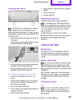 Предварительный просмотр 242 страницы Mini COOPER S Owner'S Manual