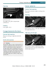 Preview for 199 page of Mini COOPER SE Owner'S Manual