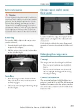 Preview for 203 page of Mini COOPER SE Owner'S Manual