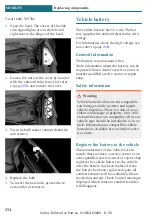 Preview for 254 page of Mini COOPER SE Owner'S Manual