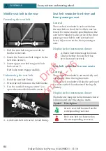 Preview for 84 page of Mini COUNTRYMAN 2018 Owner'S Handbook Manual