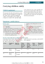 Preview for 91 page of Mini COUNTRYMAN 2018 Owner'S Handbook Manual