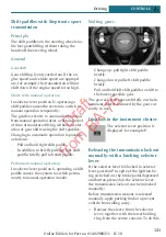 Preview for 121 page of Mini COUNTRYMAN 2018 Owner'S Handbook Manual