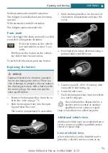 Предварительный просмотр 71 страницы Mini COUNTRYMAN PLUG-IN HYBRID Owner'S Manual