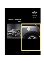 Mini MINI E Owner'S Manual preview