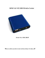 Предварительный просмотр 1 страницы Mini MINI1080P Operation Manual