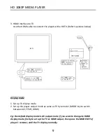 Предварительный просмотр 10 страницы Mini MINI1080P Operation Manual