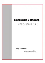 Mini XQB25-725H Instruction Manual preview