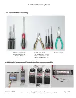 Preview for 9 page of Miniature Aircraft USA X-Cell Furion 450 Assembly Manual