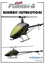 Miniature Aircraft USA X-cell Furion 6 Assembly Instructions Manual preview