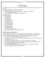 Preview for 4 page of Miniature Aircraft USA X-Cell Whiplash Turbine Manual