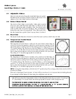 Preview for 5 page of Minibar Systems GuestFridge Slim User Manual