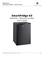 Preview for 1 page of Minibar Systems SmartFridge 65 User Manual