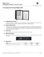 Preview for 3 page of Minibar Systems SmartFridge 65 User Manual